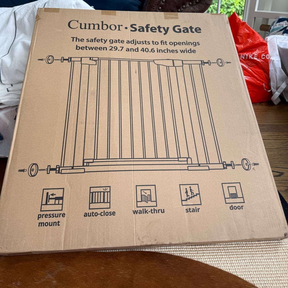 Cumbor Brown Safety Gate